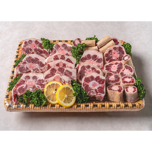 1+ 한우 몸보신꼬리세트 소꼬리1EA 사태500g, 순차출고, 일반포장, 1개