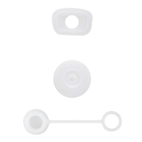 금깨비 텀블러 흘림방지 빨대마개 + 흘림스토퍼 + 누출스토퍼 세트, 투명, 1세트
