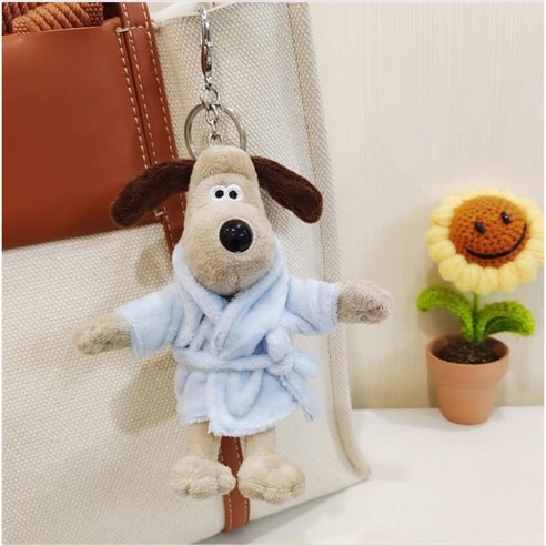 귀여운 그로밋 강아지 인형: 사랑스러운 매력과 다목적 매력