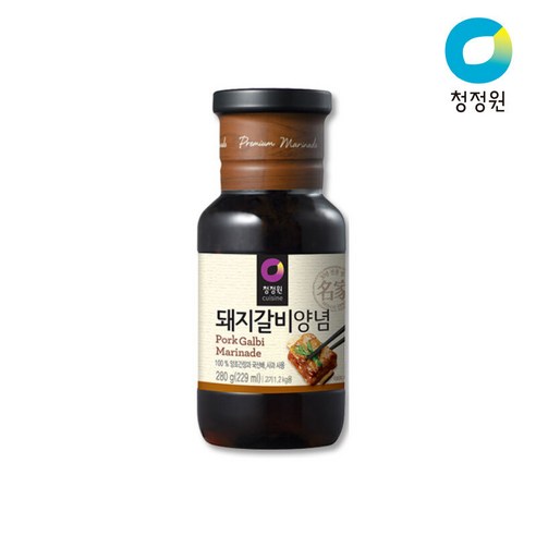 청정원 돼지갈비양념280g청정원, 1개, 280g 청정원매운갈비양념 청정원 돼지갈비양념280g청정원, 1개, 280g 청정원매운갈비양념