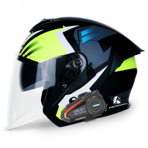 안전과 편의를 동시에 만족시키는 스타일리시한 오픈페이스 헬멧