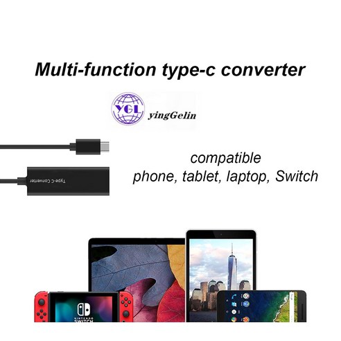 휴대폰수리도구 립스틱 노트북용 USB c 컨버터 65W usb-c 커넥터 출력 5.5×2.1mm, 빨간 문화상품권