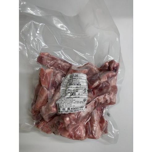국내산 손가락갈비 5kg (냉동), 1개, 5kg