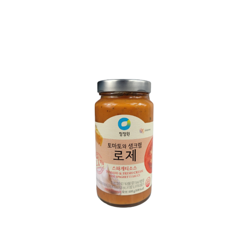 청정원 토마토와생크림 로제 스파게티소스, 600g, 2개 
식품