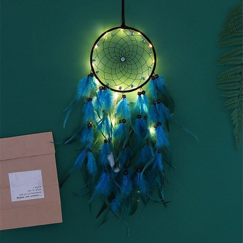 FREELIFE 예쁜 드림캐쳐 LED드림캐쳐 컬러 JH-724, With light-153
