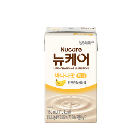 뉴케어 바나나맛 미니 완전균형영양식, 150ml, 6개