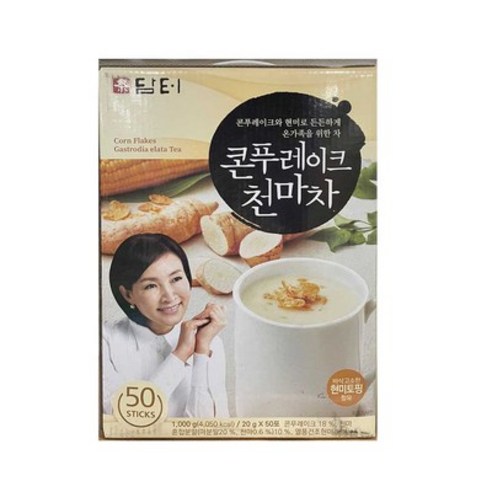 담터 콘푸레이크 천마차, 20g, 50개입, 1개