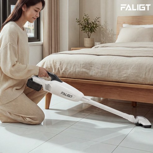 최신형 FALIGT 무선 스틱 청소기 BLDC 흡입력 좋은 진공청소기 + 다양한 구성품