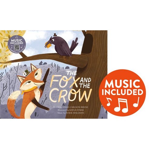 The Fox and the Crow Paperback, Cantata Learning