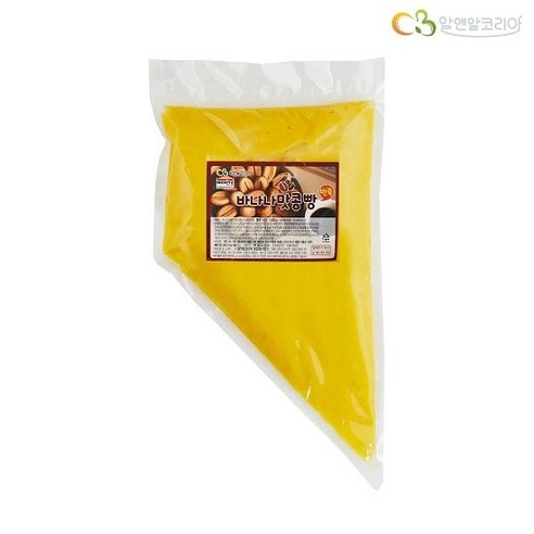 커피콩빵 반죽 1kg 바나나맛 홈베이킹 카페 디저트, 1개