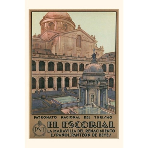 (영문도서) Vintage Journal Escorial Spain Travel Poster Paperback, Found Image Press, English, 9781648112041