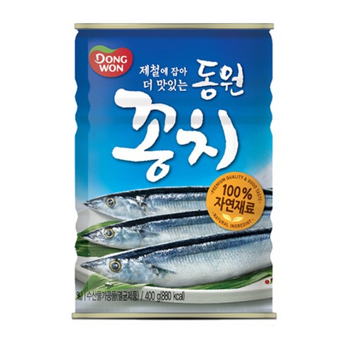 동원 꽁치 통조림, 400g, 10개