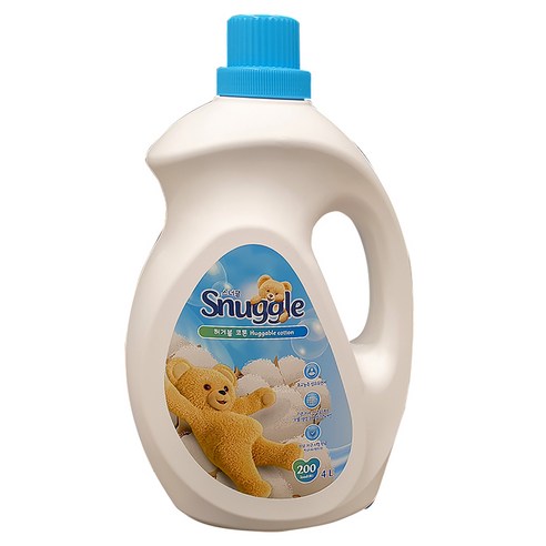 스너글 허거블코튼 초고농축 섬유유연제 4L, 1개