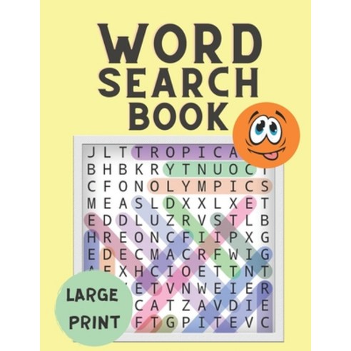 (영문도서) Word Search Book Large Print: ig Puzzlebook with Word Find Puzzles for Seniors Adults and al... Paperback, Independently Published, English, 9798713667955