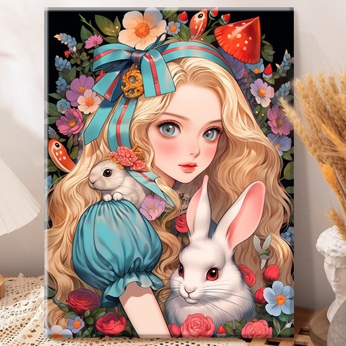 피포페인팅 DIY 명화그리기 유화 그림 그리기 아크릴화 30*40cm, 29타입, 1개