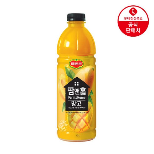 델몬트 망고 음료 1.2L, 6개 묶음 – 팜앤홈