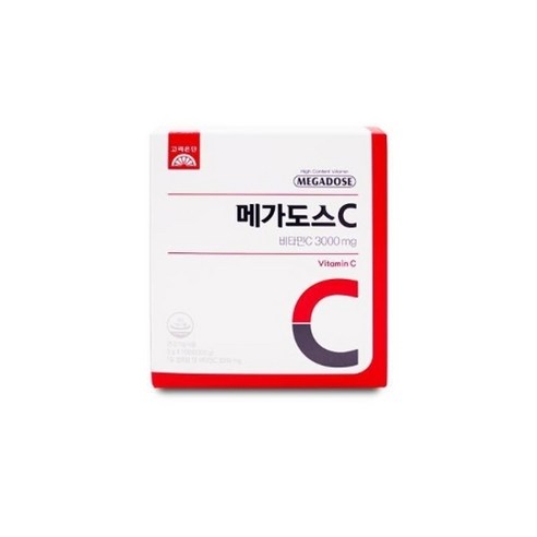 기타 [고려은단]고려은단메가도스C비타민C30003gx100포1통, 기본, 300g, 1개