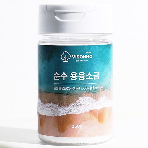 [비소뉴] 용융소금 미네랄소금 국내산, 250g, 1개