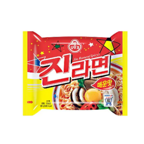   오뚜기 진라면 매운맛 멀티팩 120g, 20개