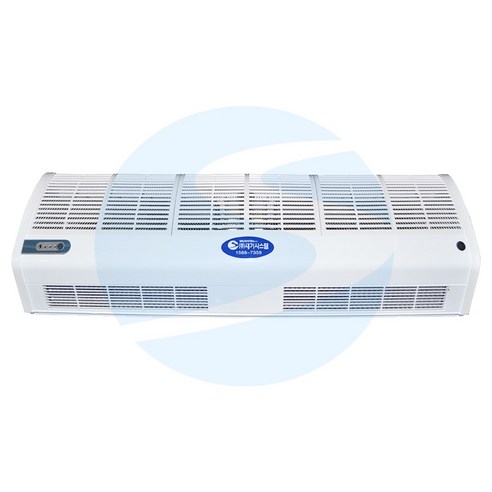 [세기시스템] 에어커튼 일반히터형 리모컨 실내설치/난방용/1모터/차단기결선, CCRH-1000(히터형)