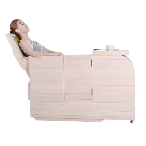 누워서하는 건식 원적외선 편백 반신욕기 (의자 선택형) /국내제작, GSN-1702(의자 청옥)