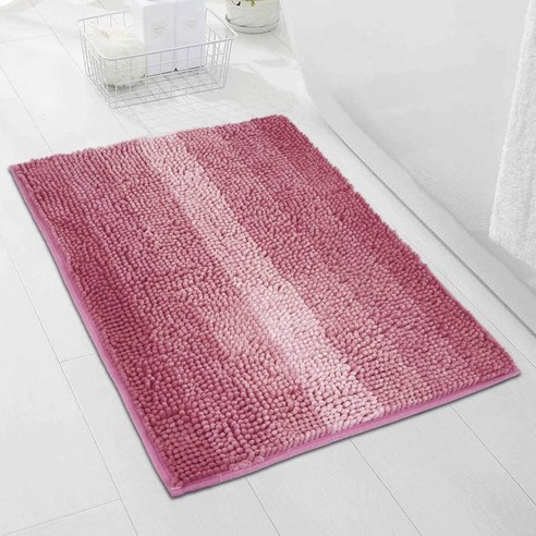 사우닐 쿠션 카펫 매트리스 흡수 발판 화장실 입구, 분홍색