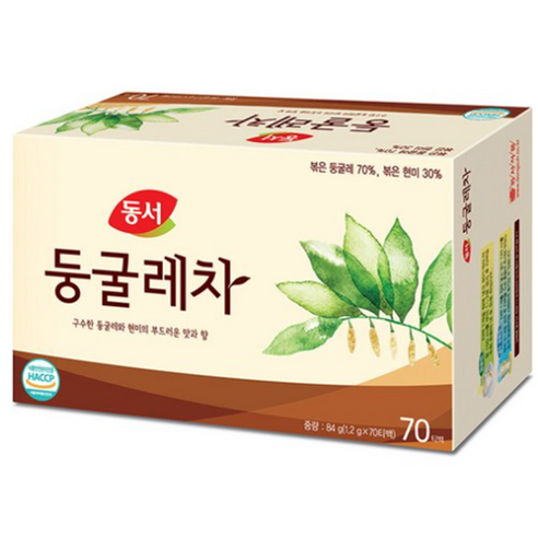 동서 둥굴레차 티백, 1.2g, 70개입, 1개