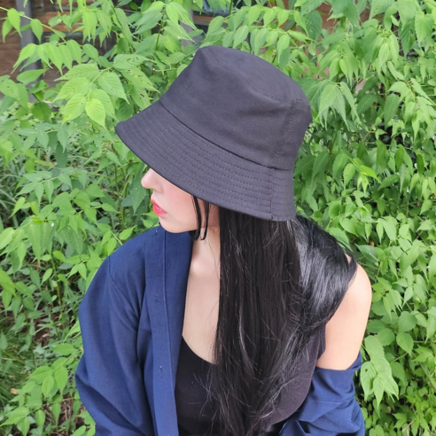 트리엣 여성버킷햇 남성 벙거지 빅사이즈