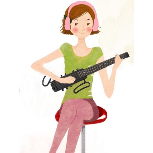 40인치 사일런트 기타: 연습과 여행에 이상적인 휴대용 악기