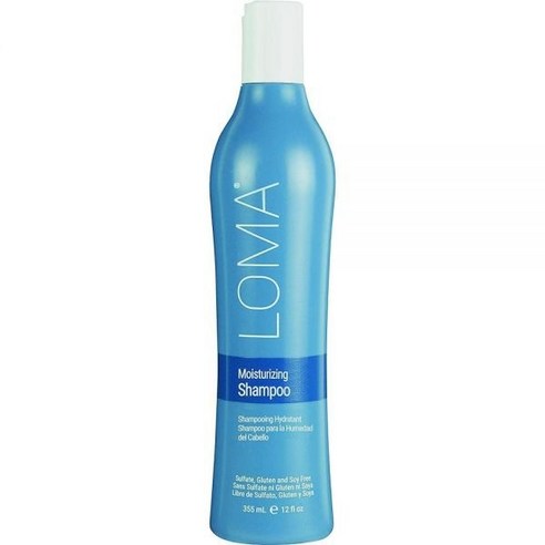 Loma Hair Care 모이스처라이징 샴푸 300ml 12온스, 1개, 0.3l