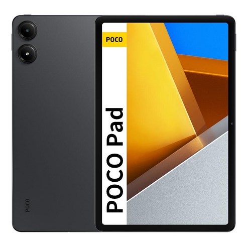 Xiaomi Poco Pad Wi-Fi 버전 (256GB + 8GB) 12.1인치 옥타 코어 글로벌 ROM 10000mAh 블루투스 5.3 8MP 듀얼 카메라 + (33w 듀얼 U, 회색