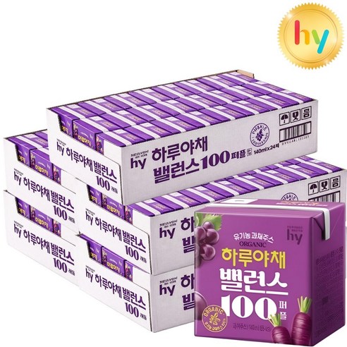 HY 하루야채 밸런스 100 퍼플 유기농주스