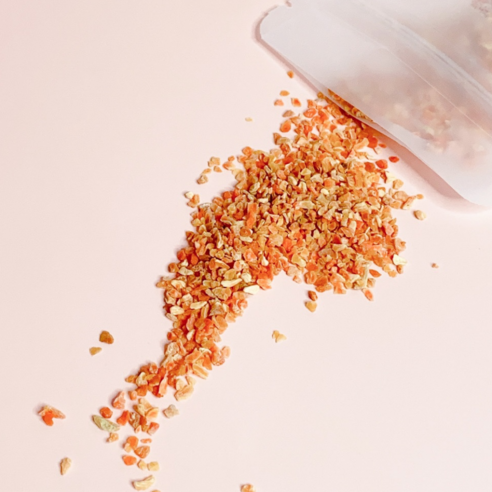 달팽이 간식 – 야채 당근 분태, 1개 뾰족달팽이