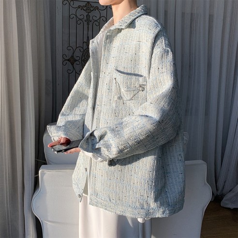 DFMEI 윈드 재킷 남성 봄과 가을 Ins 브랜드 디자인 감각 틈새 의류 봄 전체 일치 트렌드 하이 엔드 재킷