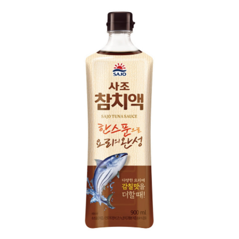 사조 참치액, 900ml, 80개