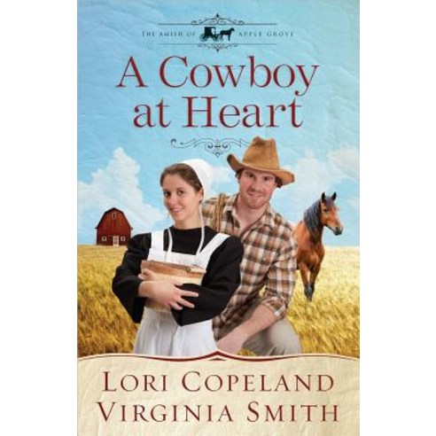(영문도서) A Cowboy at Heart 3 Paperback, Harvest House Publishers, English, 9780736953412