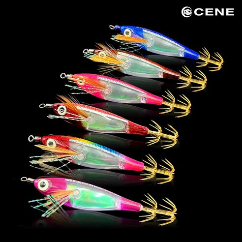세네 조타 프리즘 에기 / 한치 갑오징어 쭈꾸미 케이무라 슷테 쎄네, CE-091 핑크, 1개