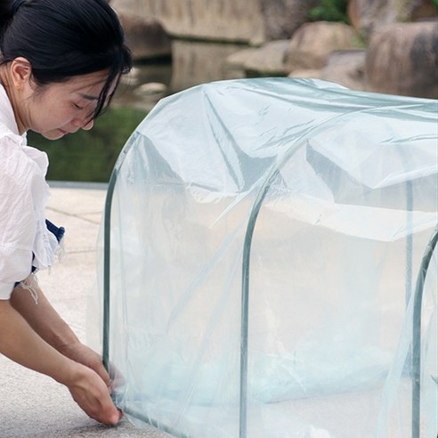 마드레 하우스 베란다 미니 비닐 하우스: 베란다에서 즐기는 녹색 생활