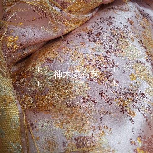폭150cm별점점짜임 새틴원단 자가드 민족 겉싸개