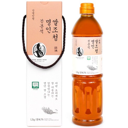 두레촌 [강명인청] 명인 쌀조청 1.2kg, 1개