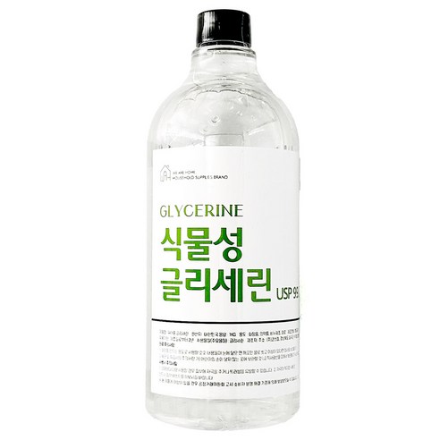 식물성 글리세린 1Kg 국내산 USP(의약품) 등급, 2개