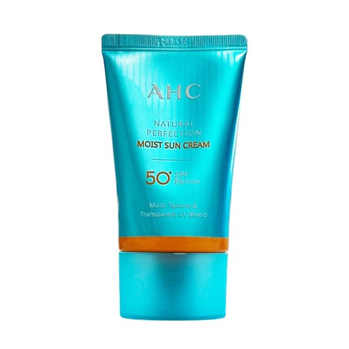 AHC 내추럴 퍼펙션 모이스트 선크림 SPF50+/PA++++ 50ml, 1개