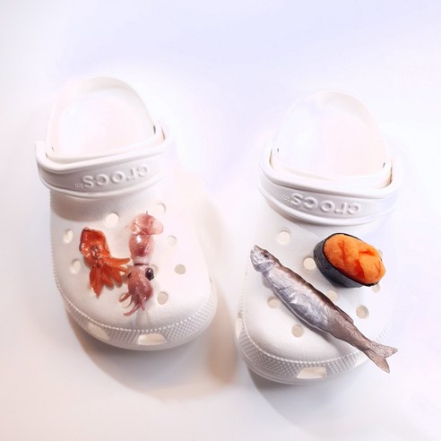 밤비유 음식 클로그 파츠로 밋밋한 클로그에 개성을 더하다!