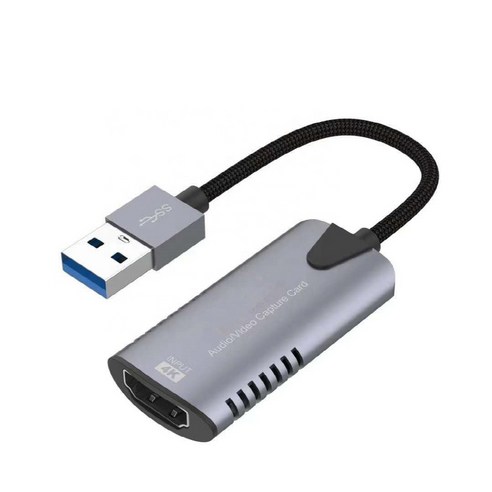 usb캡쳐카드 4K HDMI캡쳐보드 USB3.0 영상캡처 비디오 PC 게임녹화 카메라 닌텐도스위치 편집