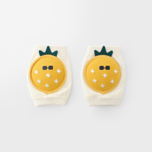 [메르베] 파인애플 유아 아기무릎보호대, one color free