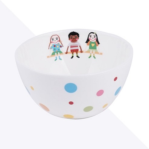 사랑스러운 디자인과 안전한 소재로 아이의 식탁을 행복하게 만들어주는 한국도자기 젤리버블 어린이 도자기 식기세트