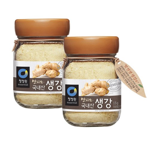 청정원 맛선생 생강 분말 가루 진저 파우더 13g x 2, 2개