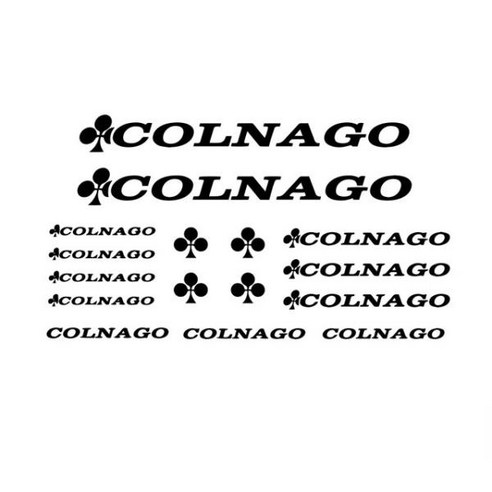 자전거스티커 자전거랩핑 Jpct 패션 장식 COLNAGO 데칼 자동차 자전거 창문 액세서리 방수 폴리에틸렌 스티커 33cm x 22cm, Black, 33cmx22cm, 2.Black - 33cmx22cm