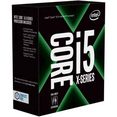 인텔 코어 i5-7640X 4.00 GHz LGA 2066 CPU 박스 - 블랙, core i5-7640x