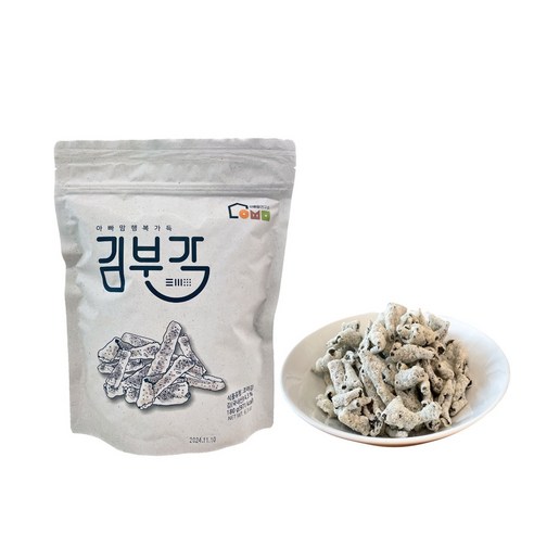 아빠맘 행복가득 김부각180g, 4개